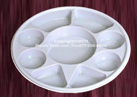 Plastic thali clearance plates